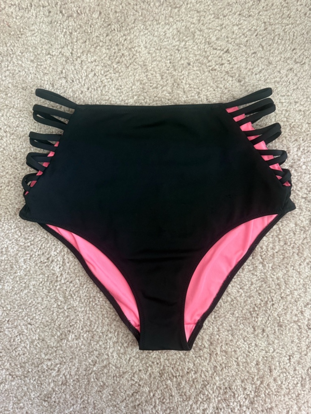 Victoria’s Secret High-Waist Strappy Bikini Bottoms